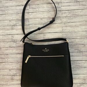 Kate Spade Black Leather Shoulder Bag